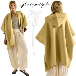 FREE PEOPLE All I Need Cozy Hooded Duster
